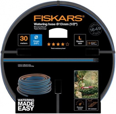 Hadica 30 m, 13 mm (1/2”), FISKARS "Comfort Q4"