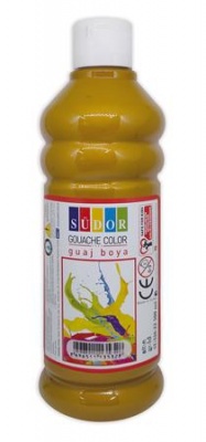 Tempera, 500 ml, Südor, kovovo zlatá