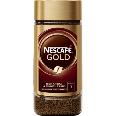 Instantná káva, 100 g, v sklenenej dóze, NESCAFÉ "Gold"