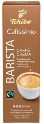 Kávové kapsule, 10 ks, TCHIBO "Cafissimo Caffé Crema Barista"