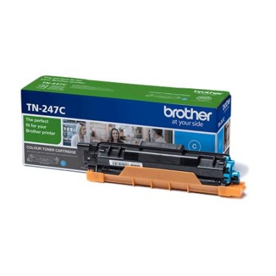 TN247C Laserový  toner k tlačiarňam HL-L3210, HL-L3270, DCP-L3510, MFC-L3730, BROTHER,  modrý, 2,3k