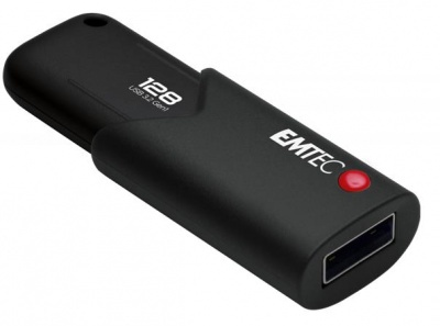 USB kľúč, 128GB, USB 3.2, so šifrovaním, EMTEC "B120 Click Secure"