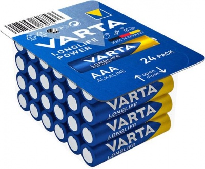 Batéria, AAA mikro, 24 ks, VARTA "Longlife Power"