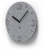 Nástenné hodiny, 30 cm, ALBA "Horpet", tmavosivá