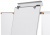 Flipchartová tabuľa, magnetický povrch, 2 pomocné ramená, NOBO "Essentials", biela