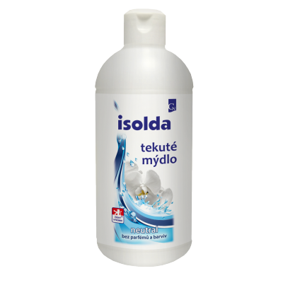 ISOLDA NEUTRAL tekuté mydlo bez farbív a parfému 500ml