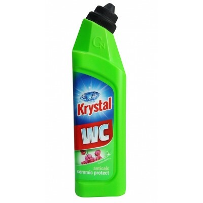 Krystal WC 750ml kyslý na keramiku s ochranou, zelený