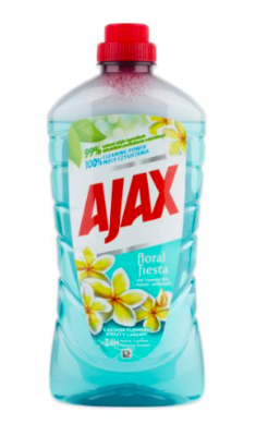 AJAX FLORAL FIESTA DETERGENT MULTISUPRAFETE LAGOON 1L (modrý)