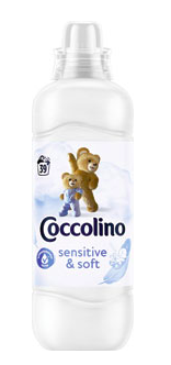 Coccolino aviváž Sensitive &amp; Soft 39 PD 975 ml